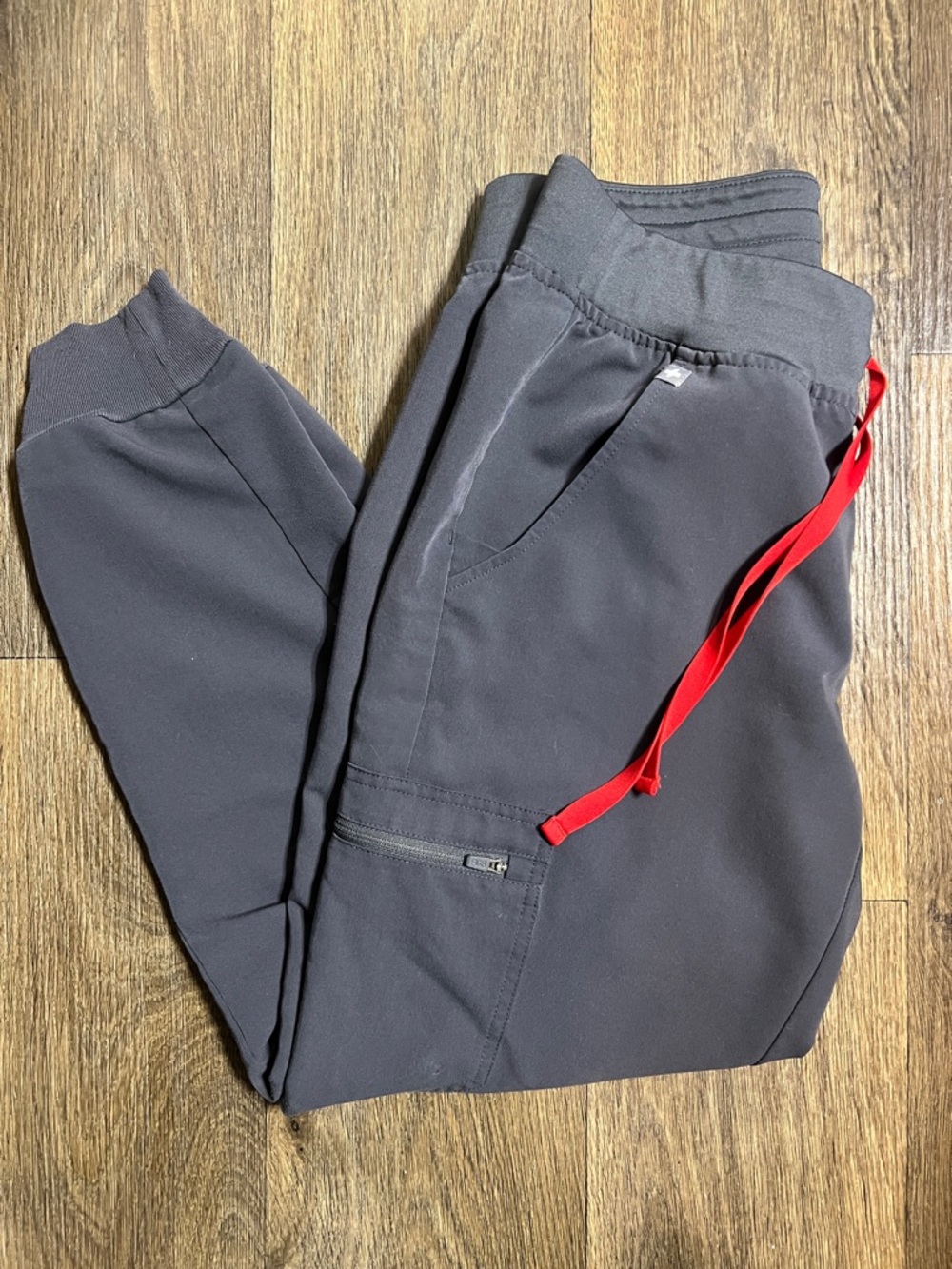 Figs Charcoal scrub pant